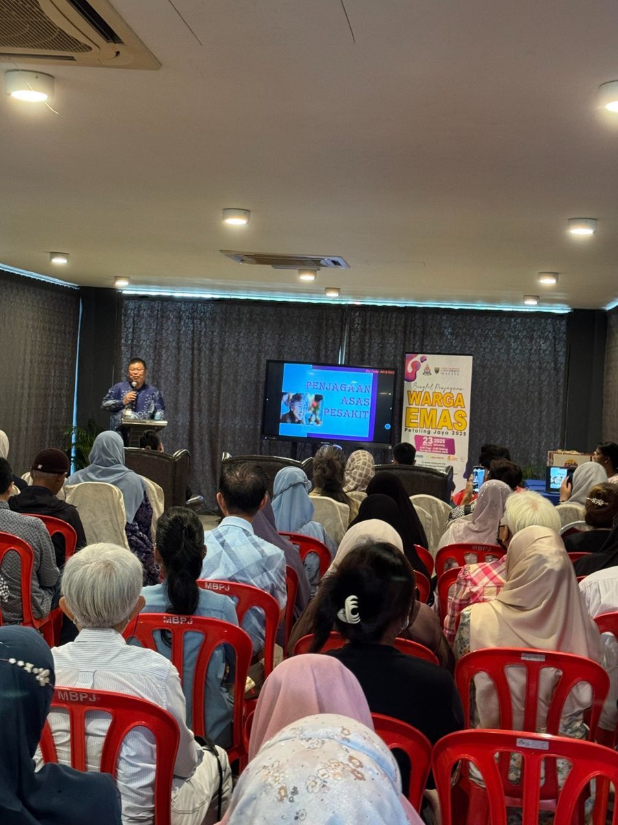 Audience attending MBPJ Bengkel Penjagaan Warga Emas 2025