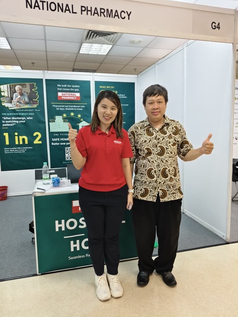 National Pharmacy booth at ASEAN Hospital At Home Conference