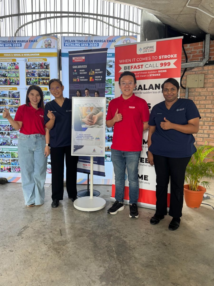 National Pharmacy support at MBPJ Bengkel Penjagaan Warga Emas 2025
